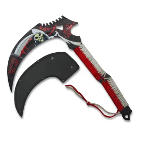 Albainox 32656 Death – Faucille 37 cm avec Étui Nylon
