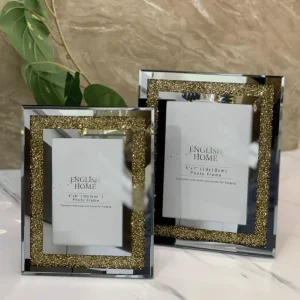 Cadre Photo – Diamant doré