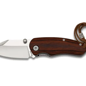 Albainox 18847 – Couteau pliant Manche bois lame 5,5 cm