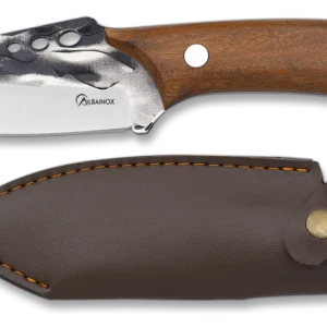 Albainox 32706 Couteau à lame fixe – étui cuir